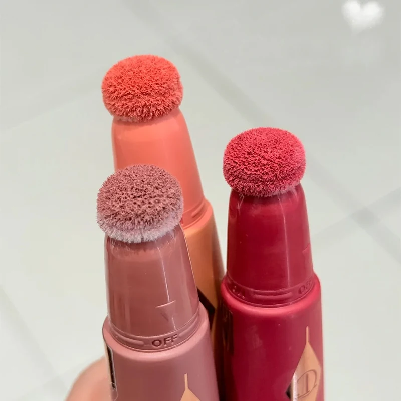 Lipstick Pillow Talk Is Not Easy To Fade Oil Control and Makeup Setting, Powder Blusher Air Cushion Pen Makeup Setting Spray