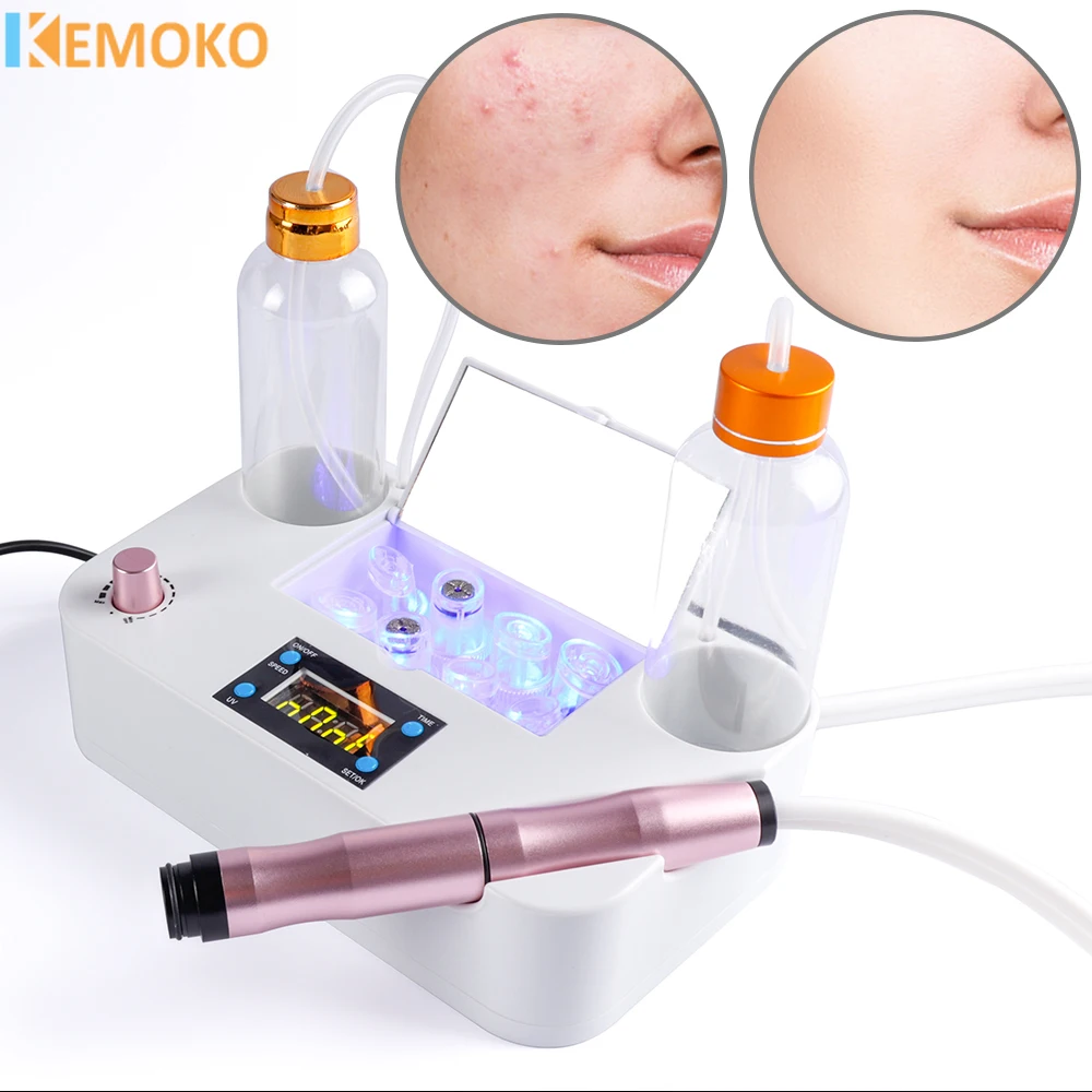 

Bubble Facial Cleansing Machine Blackhead Removal Water Spray Hydro Jet Beauty Tool Face Pores Vacuum Suction Acne Cleaner