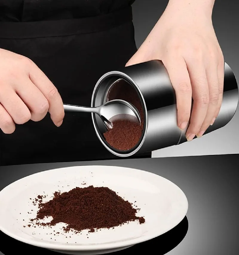 304 Stainless Steel Electric Coffee Bean Grinder 200W Large Capacity Spice Blender Grain Milling Machine Dry Herb Grinders