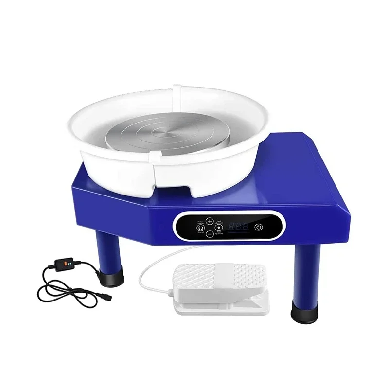 Electric Pottery Wheel Machine 25CM Pottery Throwing Ceramic Machine With LCD Touch