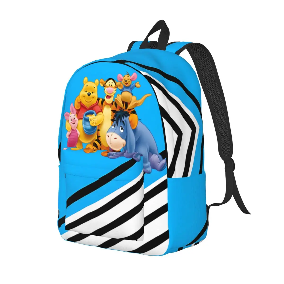 Portable The Pooh Winnie Bookbag Camping Large Capacity Disney Pooh Bear Winnie For Boy Girl Daypack Gift