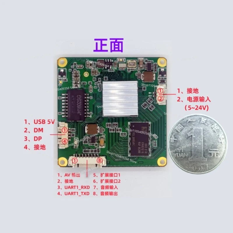 For Industrial Grade MINI AV CVBS AHD Anti-interlaced Analog SD HD Network Encoder