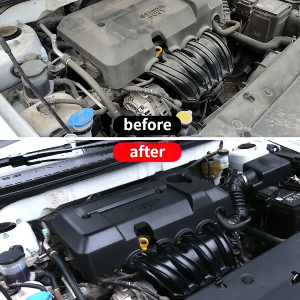 Car Engine Bay Cleaner Powerful Decontamination Cleaning Product for Engine Compartment Heavy Oil Dust Car Cleaning Product