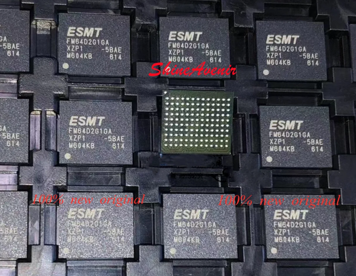 

10pcs FM64D2G1GA-5BAGE P9221-R0AHGI8 AB1526-S85BGG MT29F4G08ABADAH4:D H5TQ1G63BFR-H9C BGA 100% new original