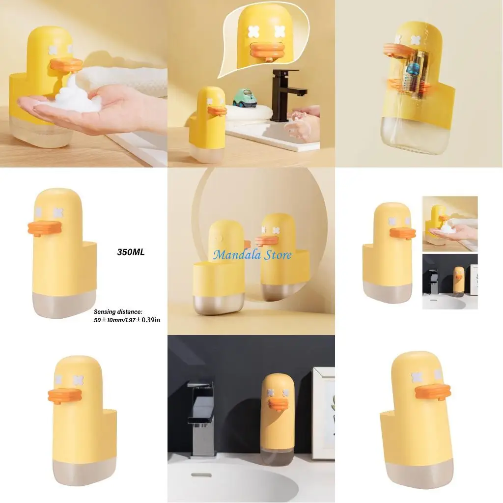 

U2JC Sensoring Foam Soap Dispenser Leak Proof Designs Foaming Hand Wash Dispenser for Large Flowing Restrooms & Offices