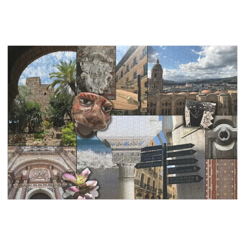 

Malaga Spain Jigsaw Puzzle For Children Customizeds For Kids Customizable Child Gift Puzzle