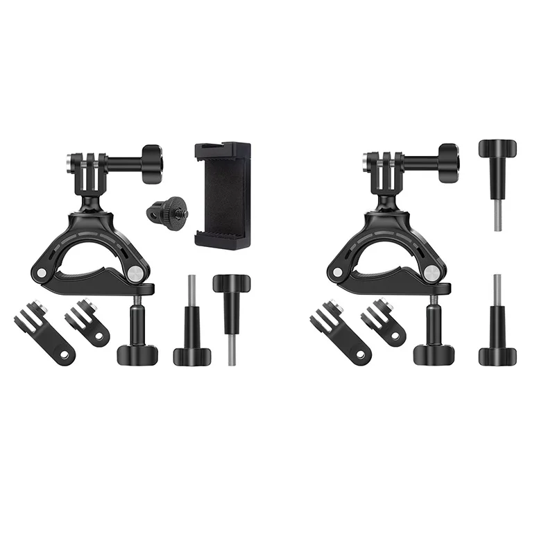 For Gopro11 10 9 Camera Bicycle Mount Bike Motorcycle Bracket Holder For Gopro Action Camera Stand Frame Clip