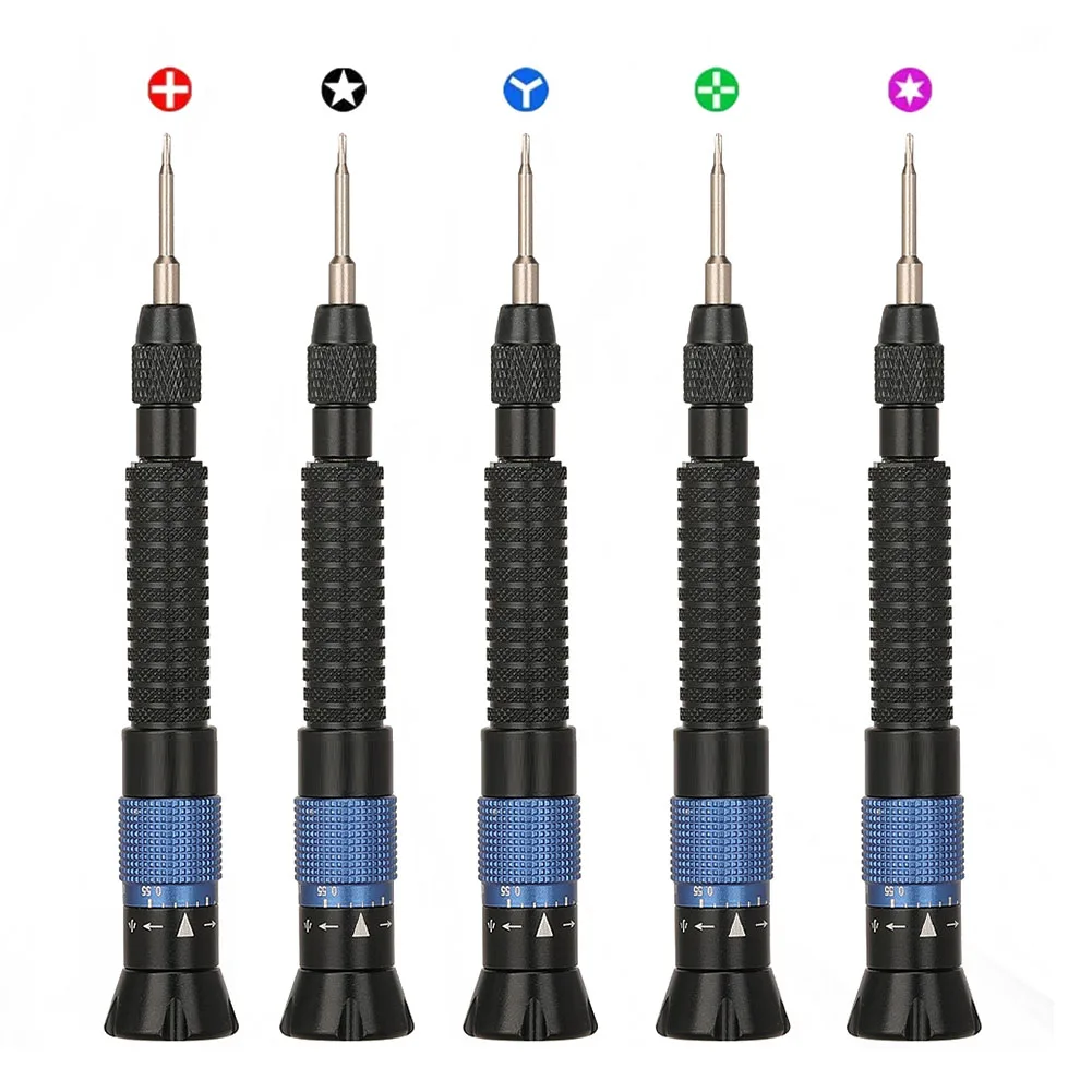 1pc For Mobile Phones Computers Electronics Repair Adjustable Torque 0.35-0.55 N·cm Screwdriver Ergonomic Anti-Slip Handle