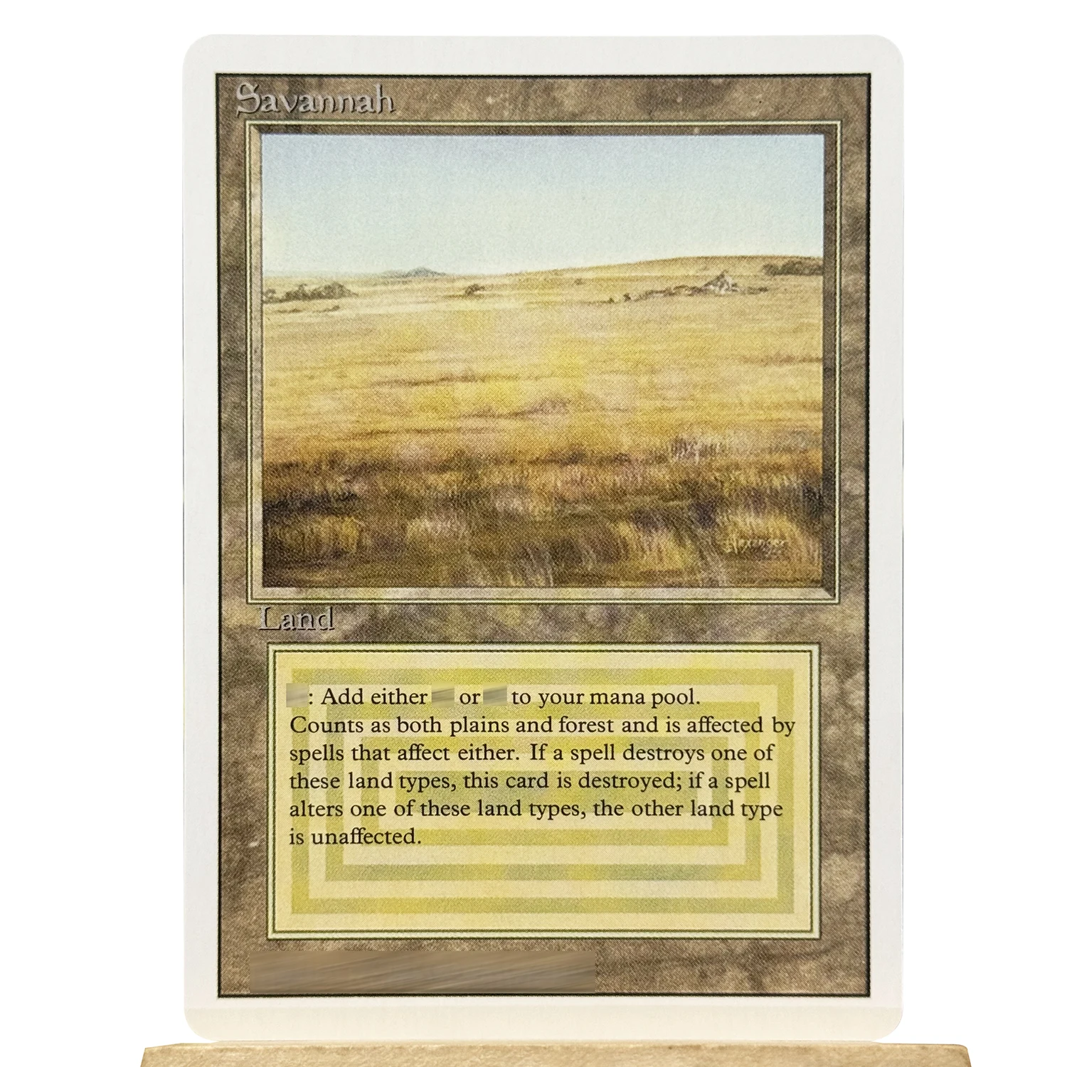 TCG لتقوم بها بنفسك بطاقات عادية بيتا المنقحة البركاني بايو تايغا سافانا تندرا تحت الأرض هدايا بطاقة هومنايد #2