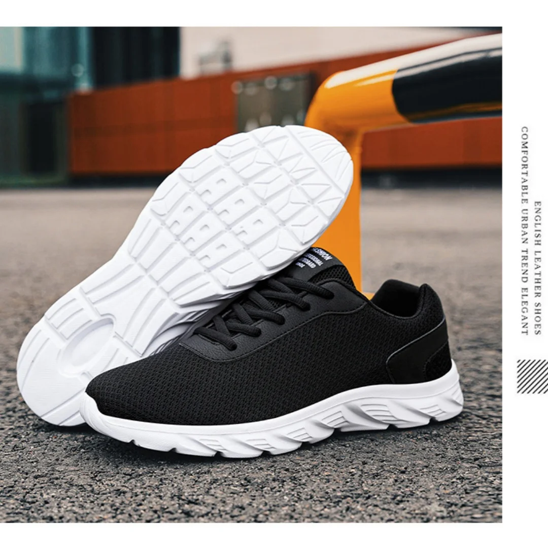 New men's casual shoes Breathable mesh cloth men's shoes large size fashion sports shoes Light running shoes