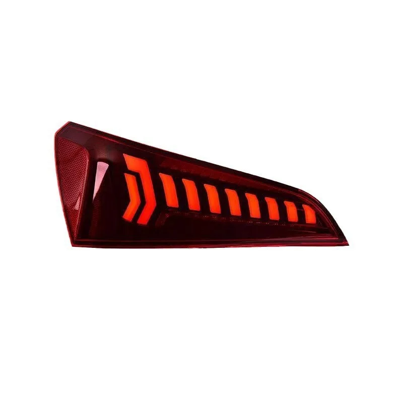 2PCS Car Styling Tail Lamp for Audi Q5 Tail Lights 2008-2018 RSQ5 LED Tail Light Rear Lamp turn Signal Dynamic  DRL Accessories