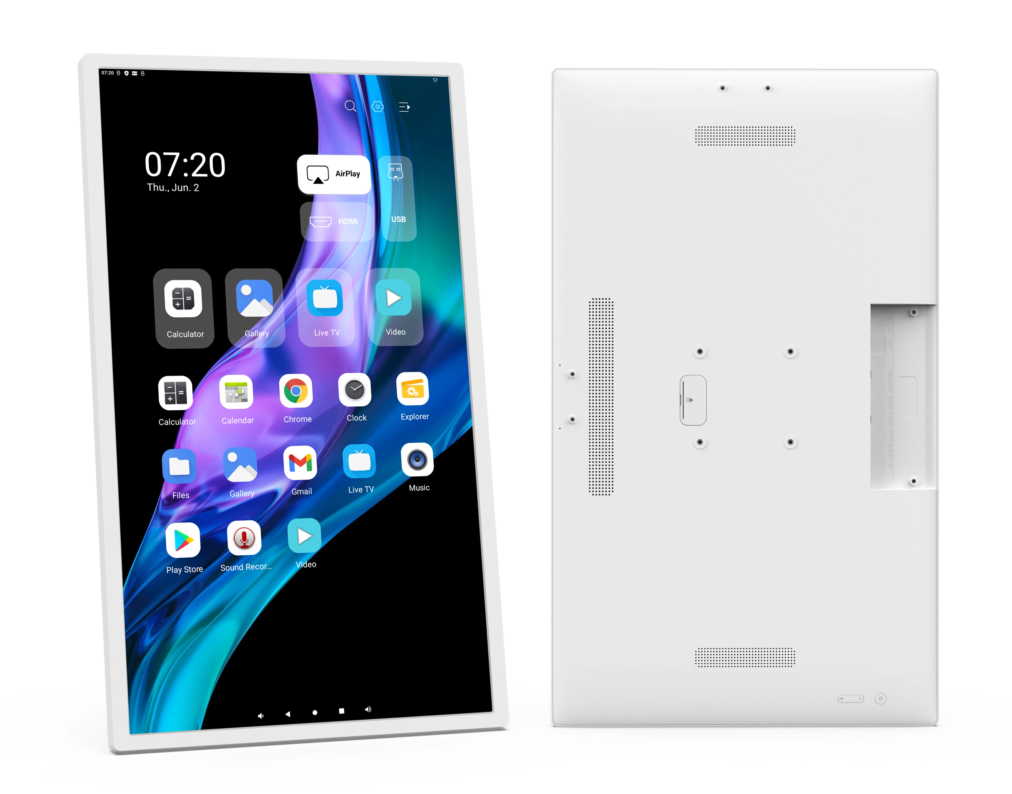 NW3295T 32 Inch Incell RK3588S2 WiFi 6 Android 12 4GB+32GB Wall Mount Digital Signage for Wayfinding Advertising