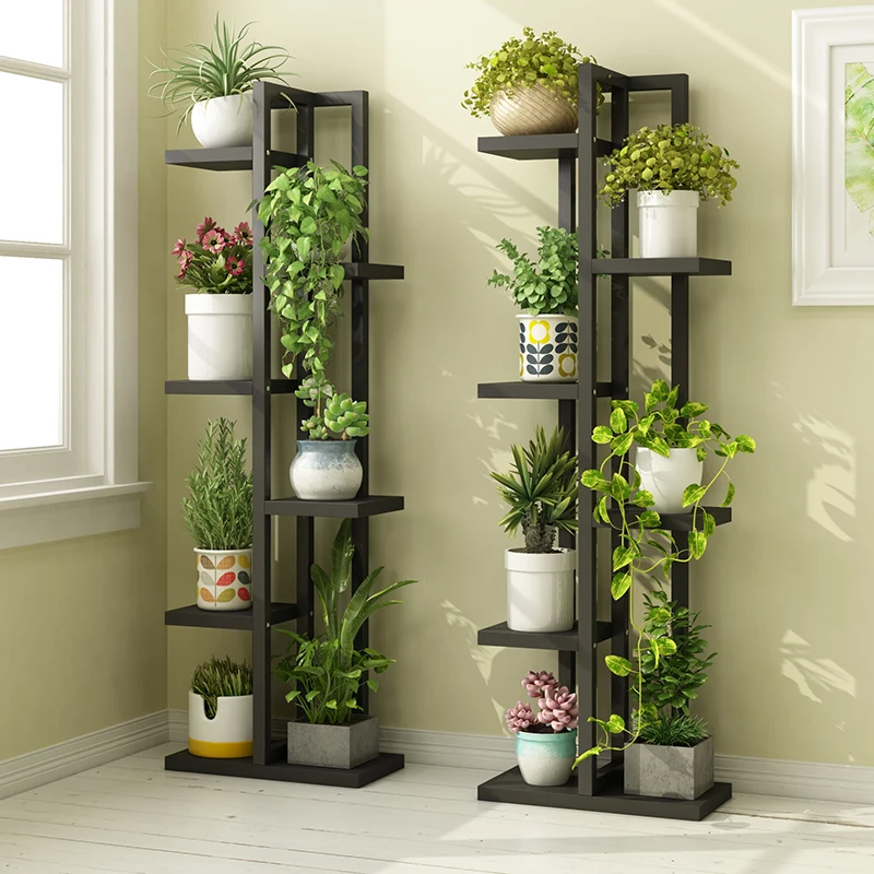 Esthetiek Balkon Plant Display Plank Minimalistische Mode Moderne Plantenstandaard Scandinavische Decoratie Estanteria Plantas Meubels