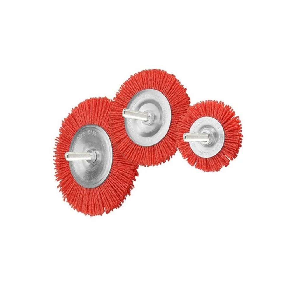 Imagem -02 - Nylon Cup Brush para Polimento e Rebarbação Abrasive Wire Wheel Rotary Tool Angle Grinder Acessórios 50 mm 70 mm 100 mm 1pc