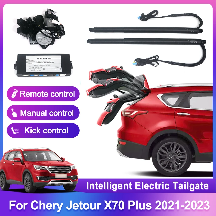 Car Electric tailgate Smart Electric trunk drive Kick Sensor Car Accessori For Chery Jetour X70 Plus 2021+,Rear door power kit