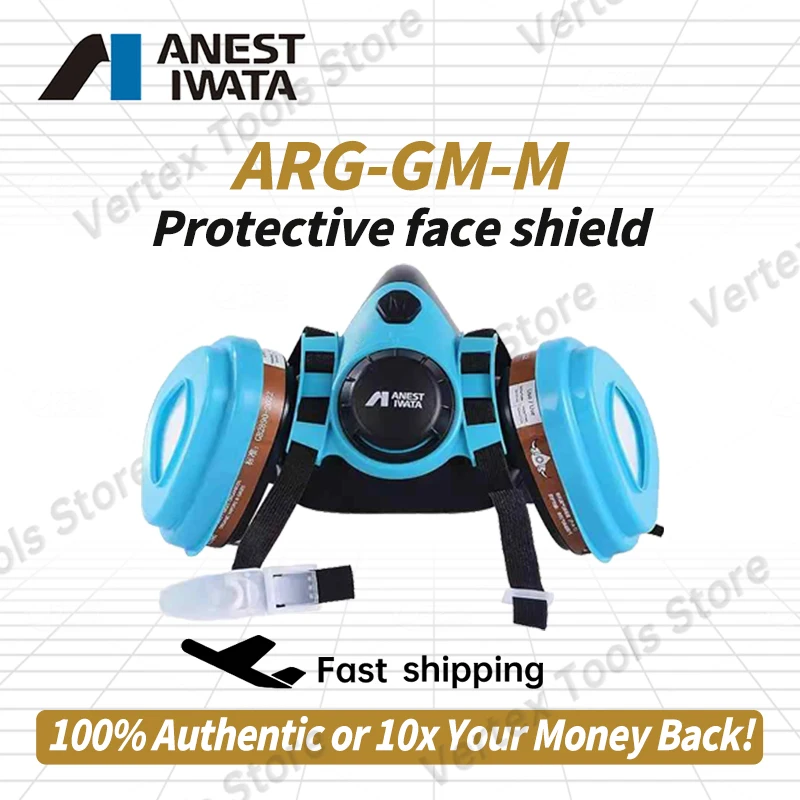 iwata-arg-gm-m-professional-gas-mask-protective-respirator-face-mask-for-painting-chemical-industrial-safety-protection-gear