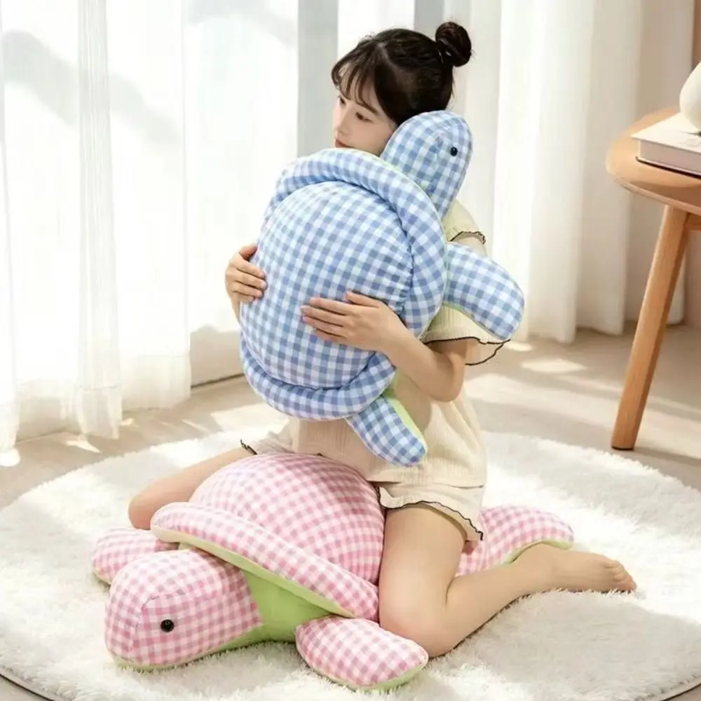 

Soft Material Turtle Plush Dolls Cute Design 40cm Turtle Hug Pillow Lying Down Posture Prone Cartoon Animals Kid Gift
