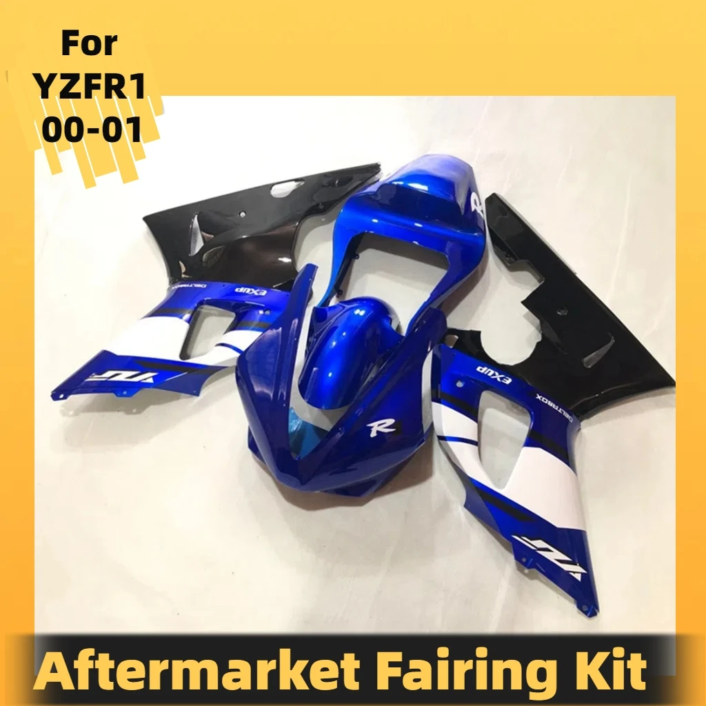 YZF R1 00 01 Injection Fairing Set for Yamaha YZF R 1 2000 2001 Free Custom Racing version Quality ABS Bodywork Fairings