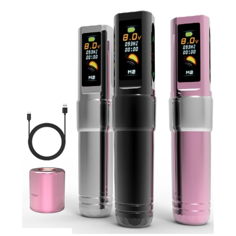 

Advanced Wireless Pen Tattooing Tool Powerful Coreless Motor 750mAh Lithium Battery