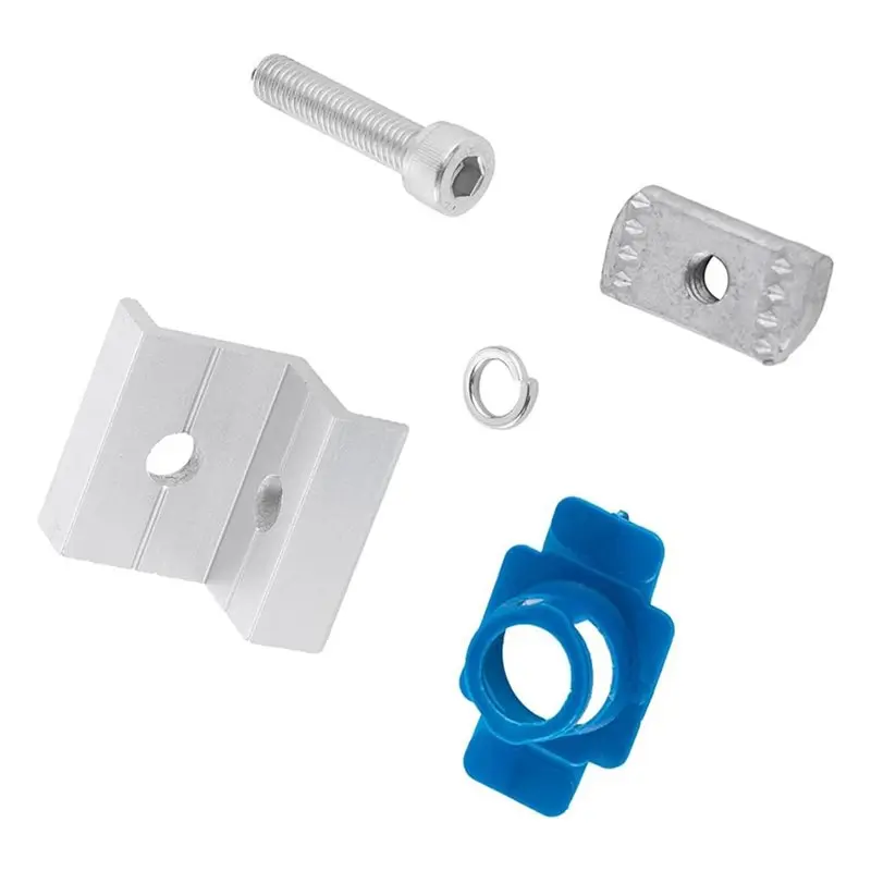 B23B Frame Solar Mounting Brackets Kit 10-Pack, For 30Mm Panels Solar Installation End Clamps For DIY Roof