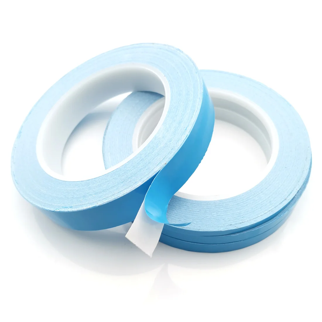 25 メートル/ロール 8mm12mm 15mm 18mm 20mm 幅転写テープ両面熱伝導性粘着テープチップ PCB LED ストリップヒートシンク