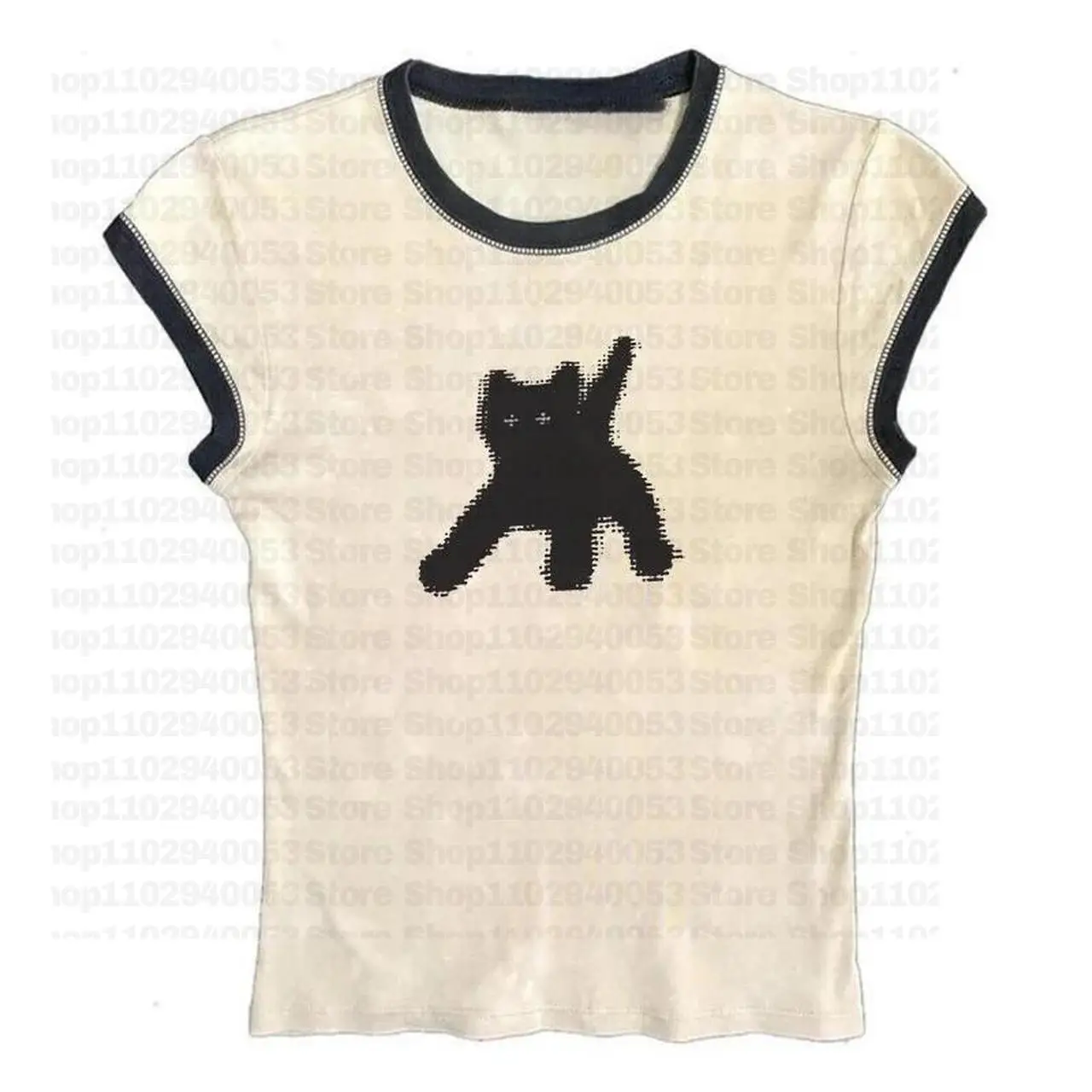 Женский Готический укороченный – обзор и цена Y2K Graphic Baby Tee Crop