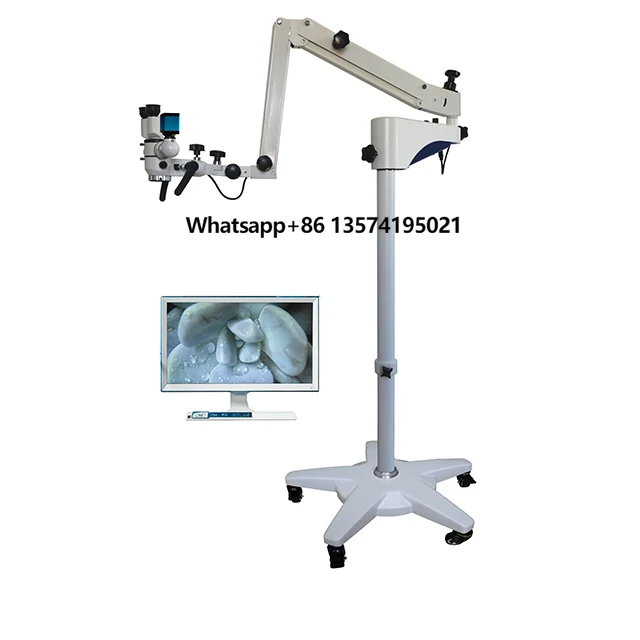 Portable Ophthalmic Binocular Straight Surgical Microscope Removable Type Retinal Surgical Microscope Ophthalmic