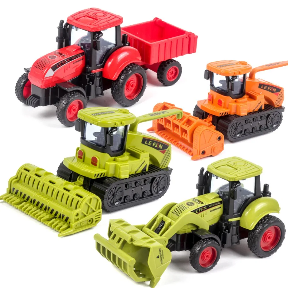 Inertial Gliding City Construction Excavator Models Dump Truck Crane Engineering Inertia Car Toy Manual Skills Development