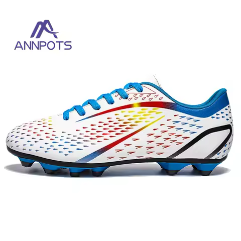 Men Indoor Soccer Boots Anti-slip Futsal Sneakers Society Soccer Cleats Professional Football Boots Tennis Kid's Training Shoes