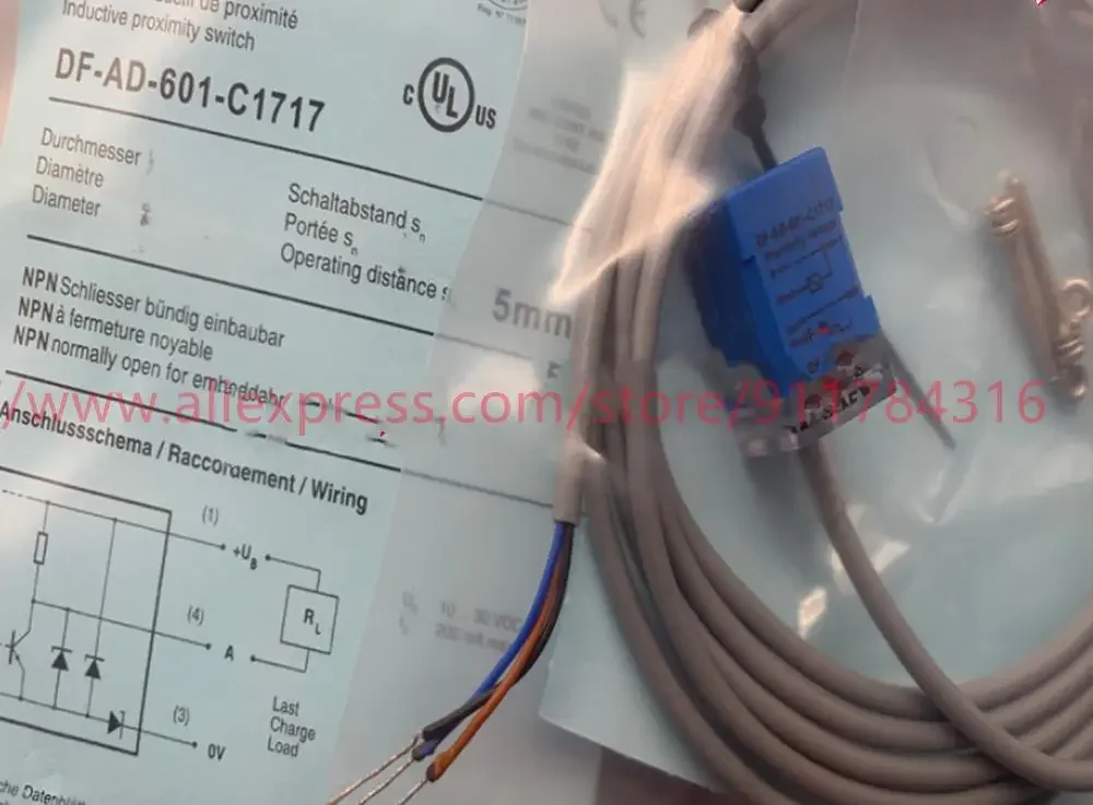 

5pcs New High Quality Proximity switch DF-AD-602-C1717 DF-AD-603-C1717 DF-AD-601-C1717 DF-AD-604-C1717 DF-AD-614-C1717