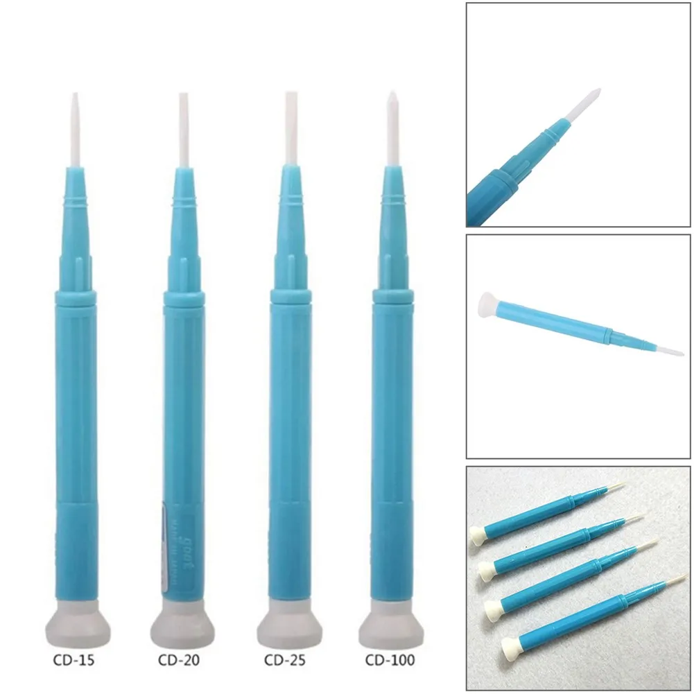 1 4pcs Screwdriver Blue White Antistatic CD-100 CD-15 CD-20 Ceramic Insulated Non-magnetic Replacement Screw Driver