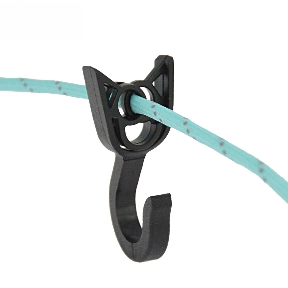 Multifunctional Butterfly Windproof Non-Slip Storage Hook Outdoor Camping Hanging Hook