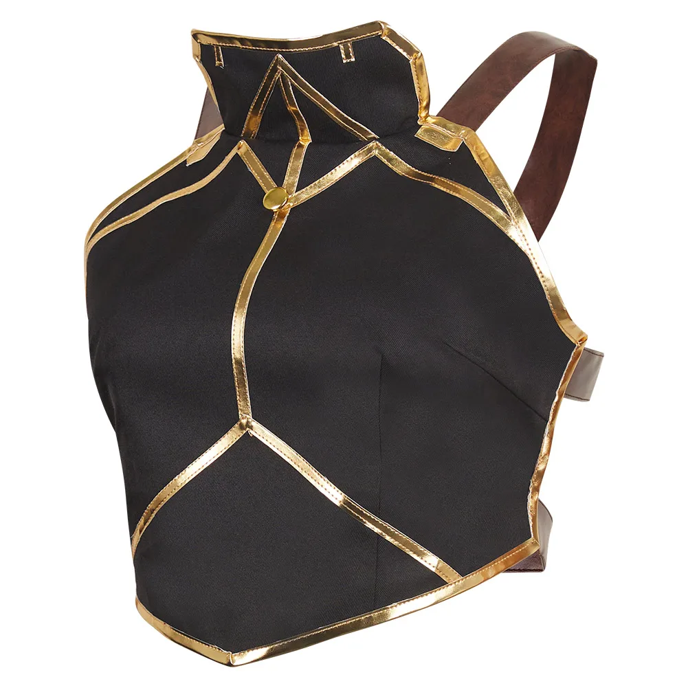 Fantasia Arcane Vi Cosplay Battle Armor Vest Anime Game LOL Disfraz Costume Women Female Halloween Carnival Party Clothes