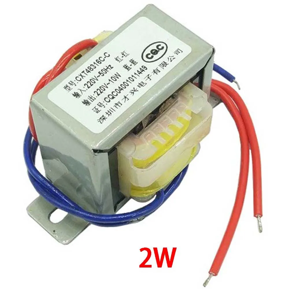 AC 220 to AC 6V 9V 12V 15V 24V 36V Output Voltage 2W DB-2VA EI35 Copper Core 50Hz Single/Output Voltage Copper Power Transformer