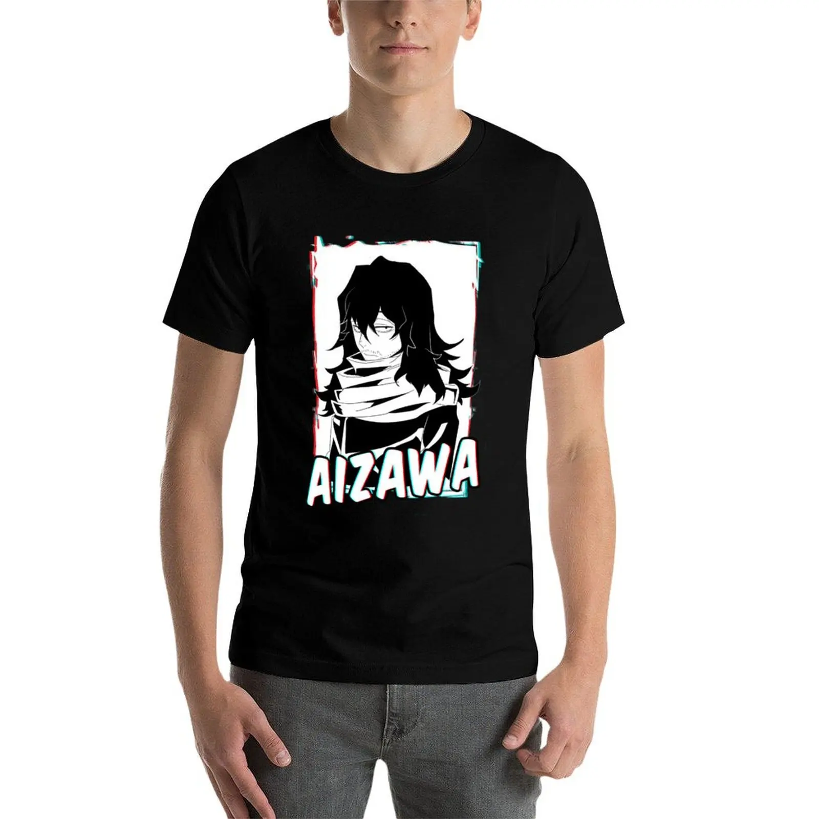 

Aizawa sensei - Mha T-Shirt man t shirt luxury printed t shirts for man t shirts for man graphic tees T-Shirt