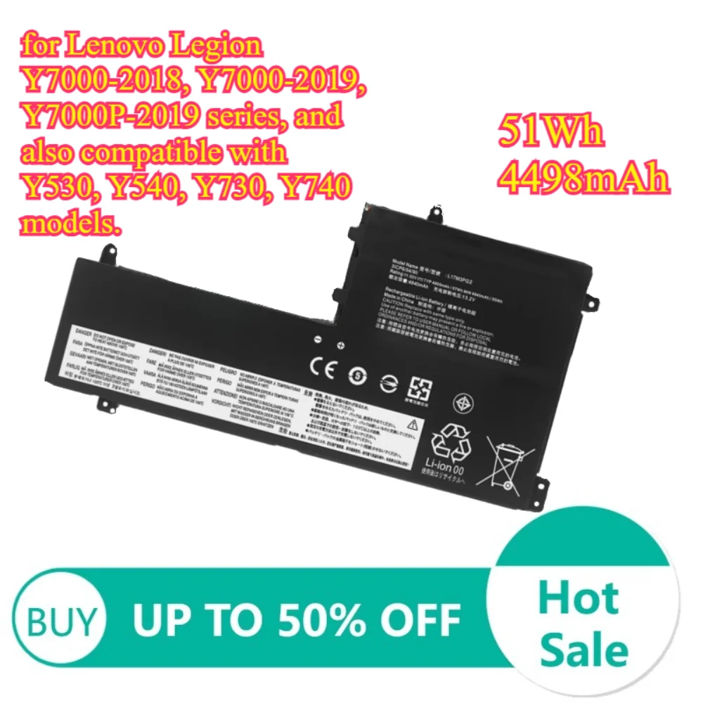 

for Lenovo Legion Y7000-2018 Y7000-2019Y7000 eries and also compatible with Y530 Y540 Y730 Y740 models