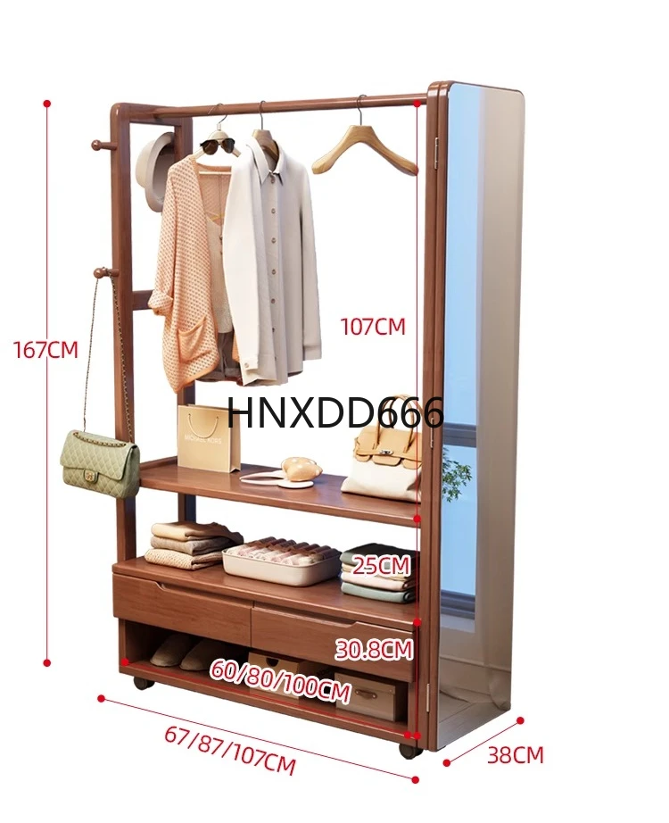 

Многофункциональная стойка для хранения зеркала от пола до потолка, спальни, гостиной, всего тела