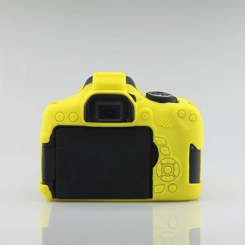 For Canon EOS 750D SLR, soft rubber sleeve, lightweight silicone photography camera protective case,
