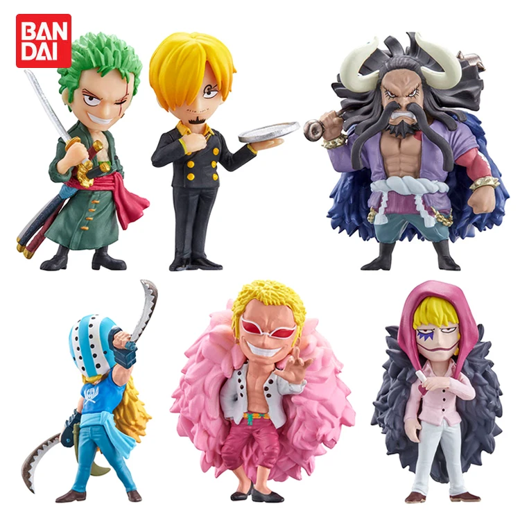 

Action Figure Bandai Pirates One Piece Devil Fruit Gasket Shell Second Sea Battle Q Version Stereo Figure 2 Gacha Toy Figure