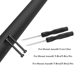 Removal Watch Connector For Huami Amazfit T-Rex PRO 2 T-rex2 Ultra Metal Head SmartWatch Strap Connecting Screwdriver Accessorie