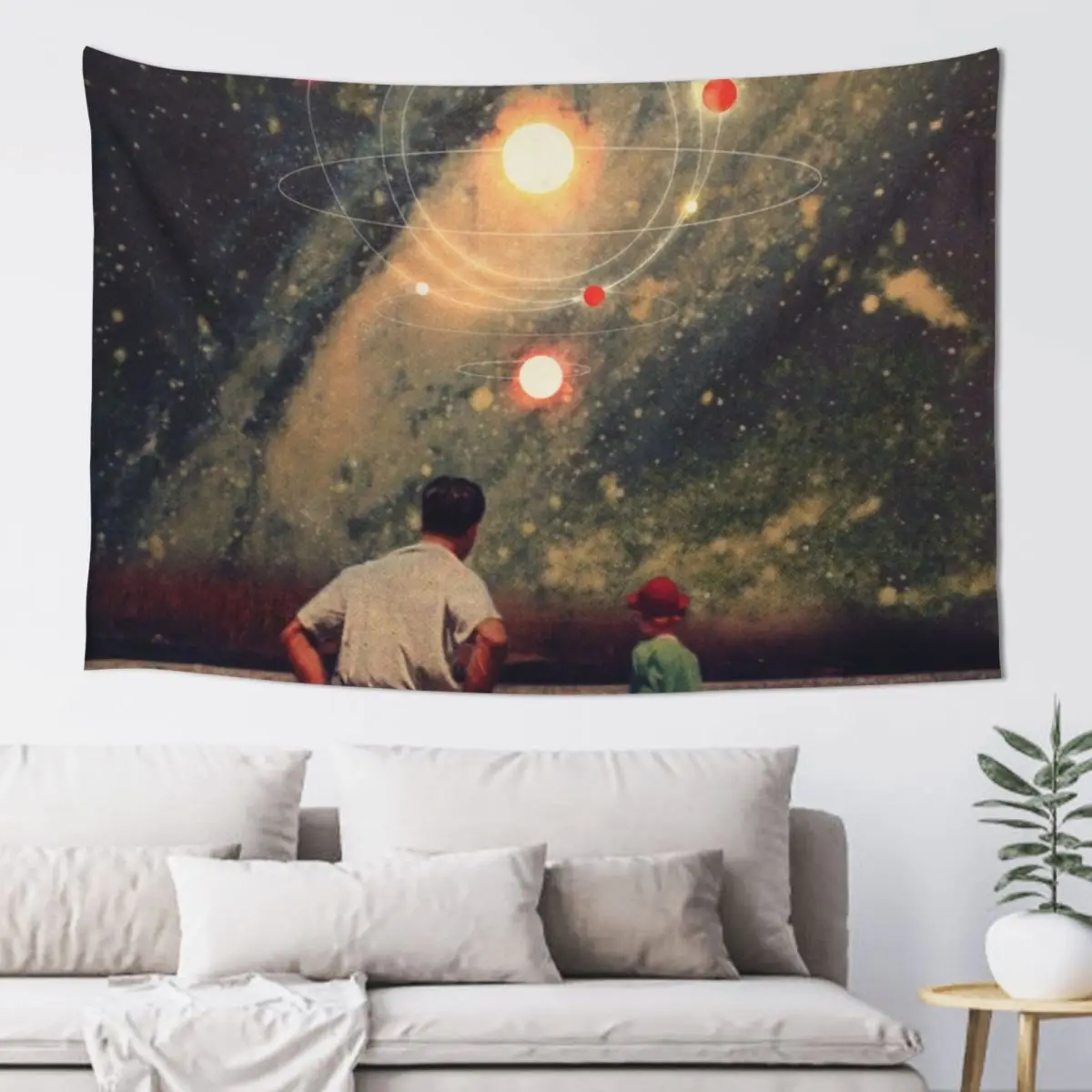 

Light Explosions In Our Sky Tapestry Home Decorators Hanging Wall Room Decor For Girls Tapestry