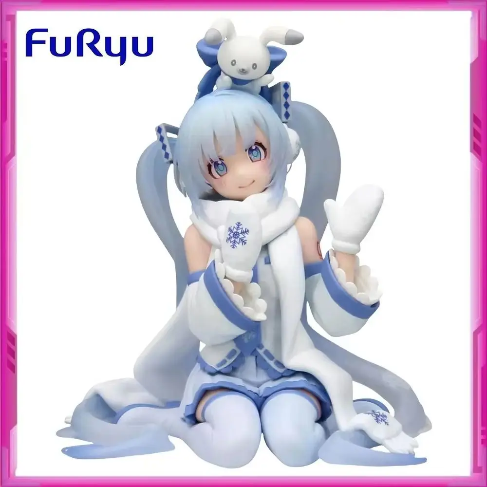 オリジナルフリュー-vocaloid-初音ミク雪ミクスカイシティ-10-周年記念-pvc-アニメアクションコレクション模型玩具フィギュア