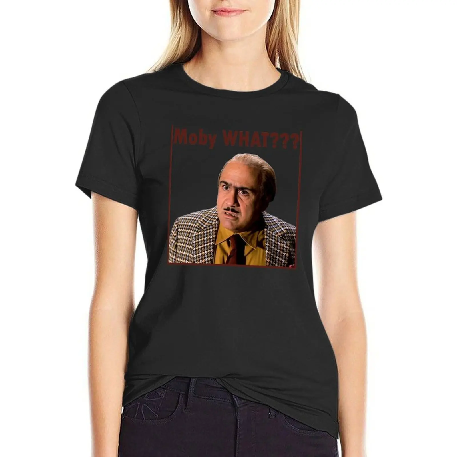 Moby WHAT ??? T-Shirt kawaii clothes Aesthetic clothing Woman T-shirts
