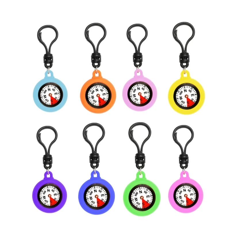 Keychains Compasses Hiking Compasses Navigation Watertight Sighting Compasses Survival Camping Mountaineering Boating