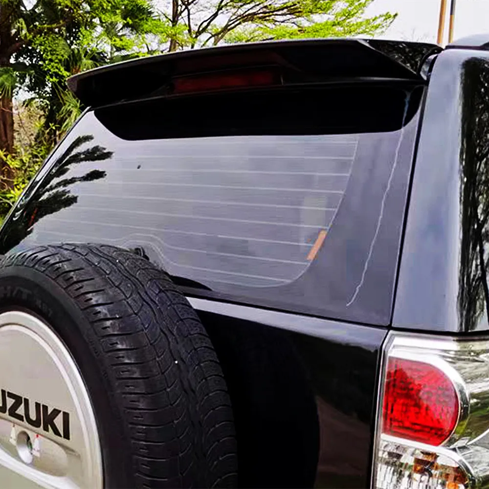 For Suzuki Grand Vitara 2006-2015 Rear Roof Trunk Lid Lip Spoiler Wings Car Sport Styling ABS Plastic Exterior Tuning Accessorie view 5