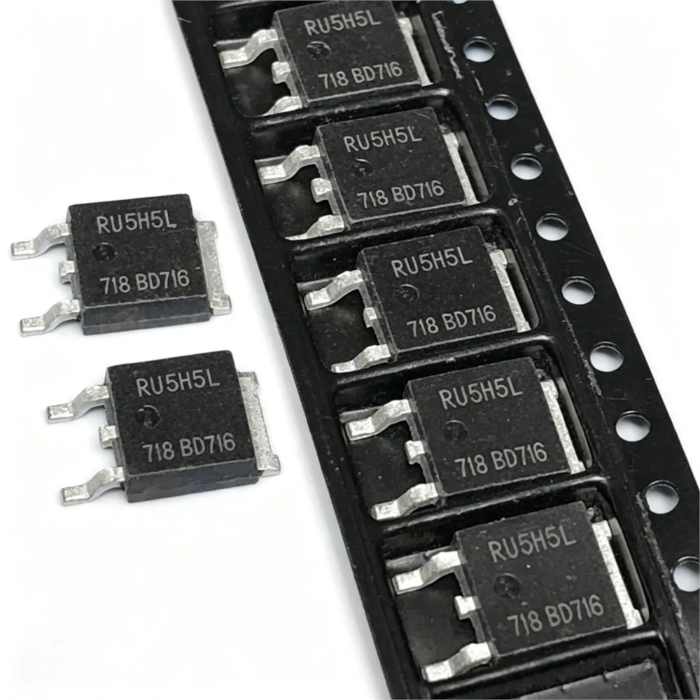 5PCS RU5H5L 500V 5A MBRB10200CT 200V 10A HY1708 HY1708B 80V 75A 2SJ245 J245 -60V -5A NTB5405NG 40V 116A ISL9R18120S3S R18120S