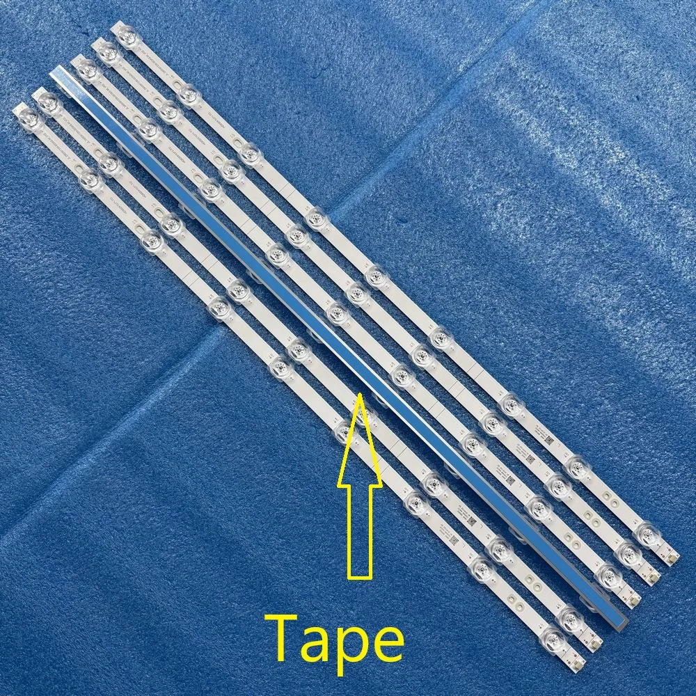 Led-hintergrundbeleuchtung Streifen 9LED Für Hisense TV 65AE7200F 65A7100F 65A7300F 65A7300FTUK 65AE7000F 65AE7300 65A7120FS HZ65A52E HZ65A55E