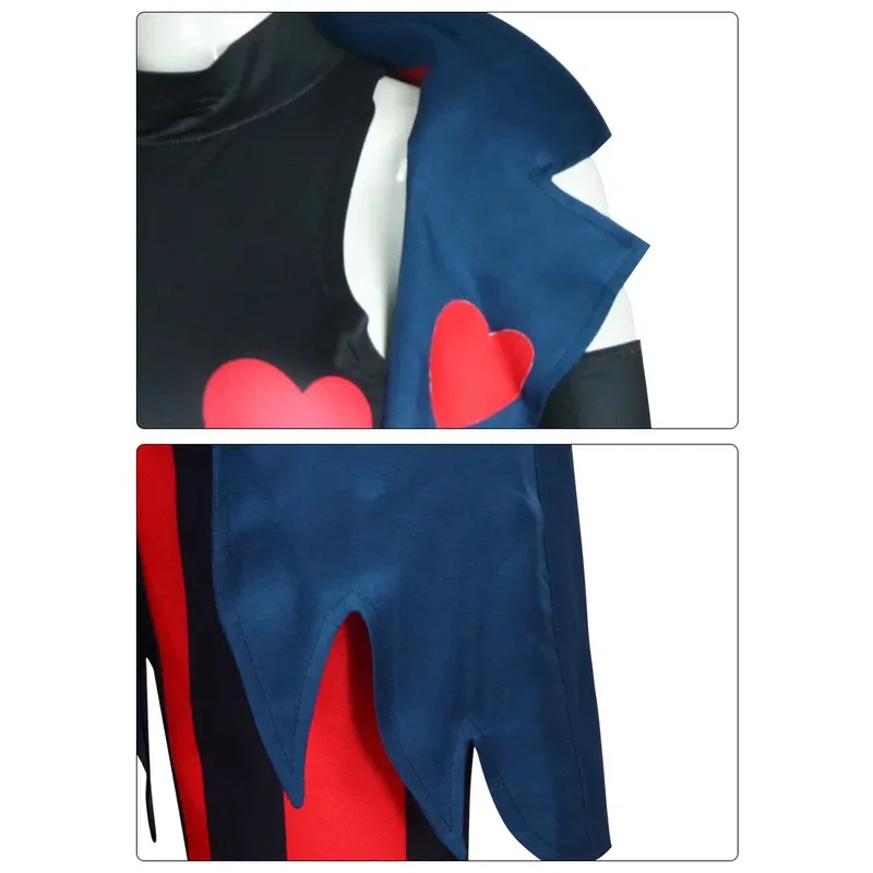 Adult Anime Hazbin Velvet Cosplay Costume Vest Pants Uniform Gloves Role Play Outfits Fantasy Halloween Carnival Party Suit
