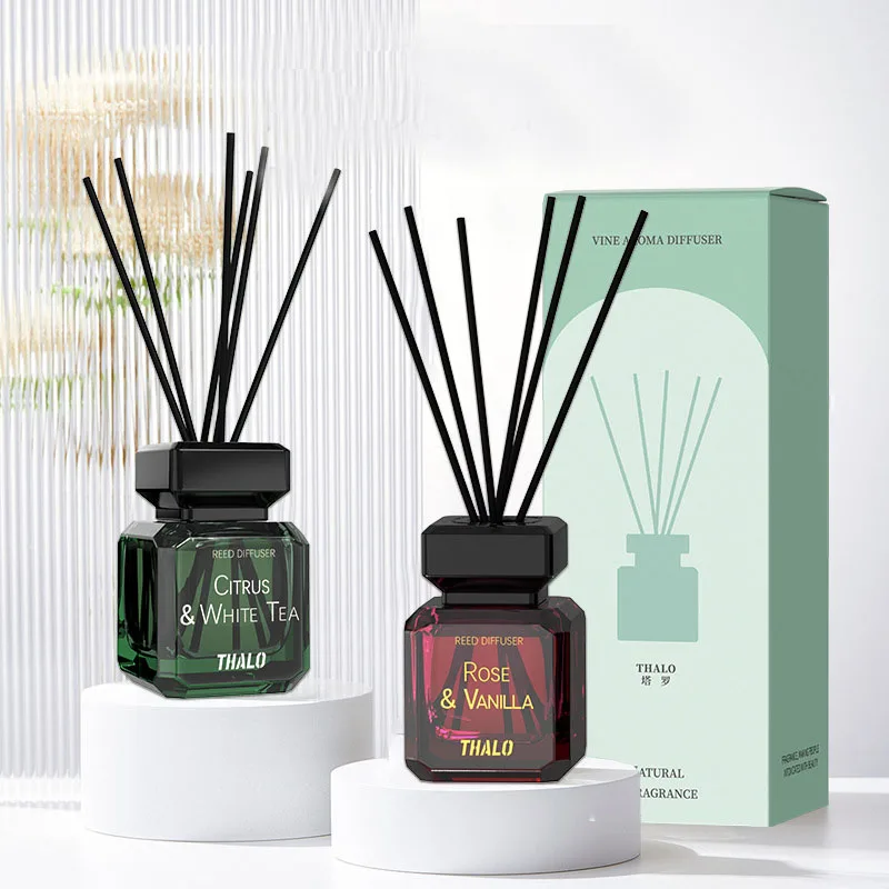 80ml Home Bedroom Aromatherapy Office Living Room Fragrance Diffuser Toilet Deodorant Oil Diffuser Humidifier Family Decoration
