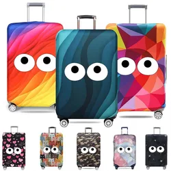 Fashion Travel Suitcase Protective Cover Luggage Protective Cover Cute Printing Suitable for 18-28 Inch Suitcases